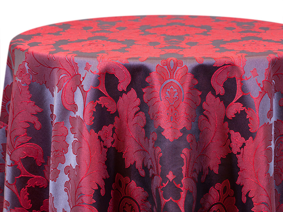 Alex Damask — Red Mulberry