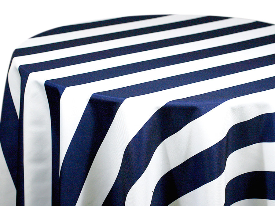 Printed Cotton — Cabana – Navy