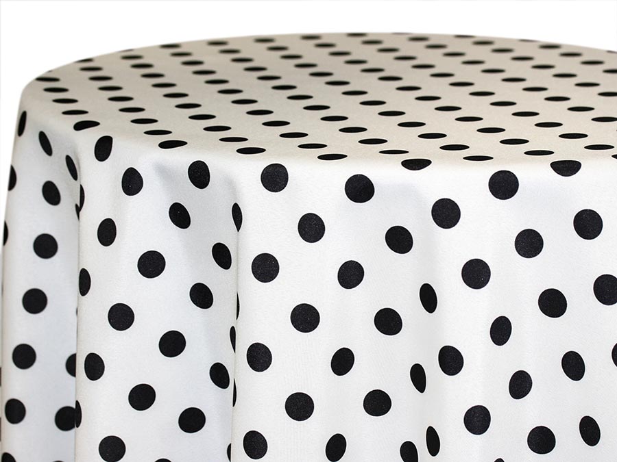 Printed Cotton — Dot – Black