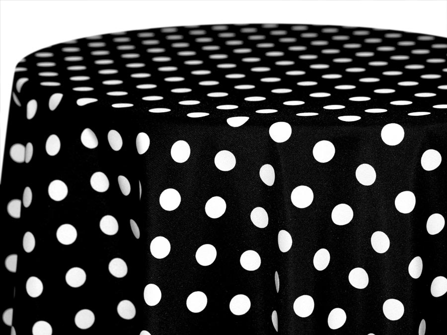 Printed Cotton — Dot – White