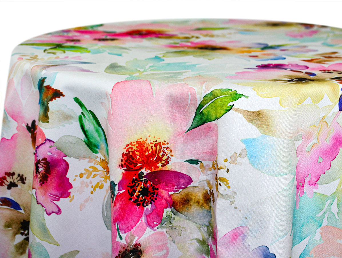 Premium Print — Katie's Watercolor – Multi on White