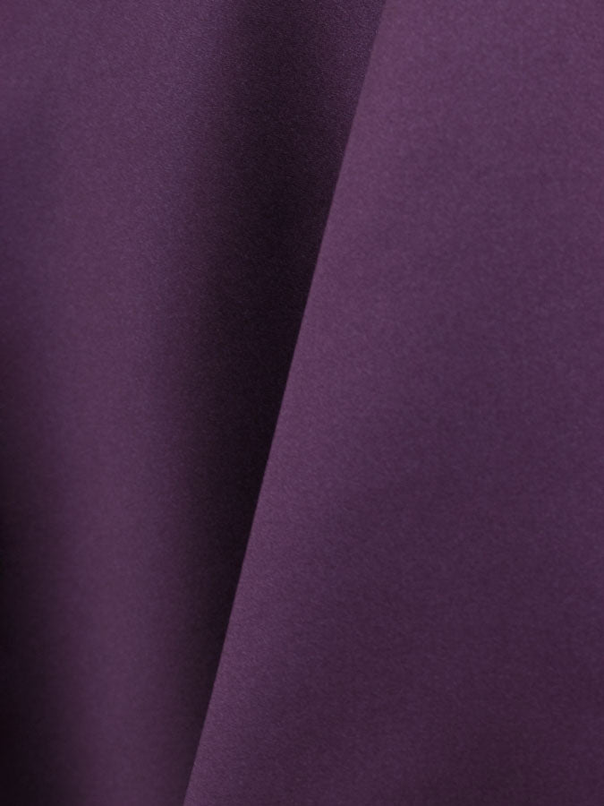 Lamour Matte Satin — Eggplant