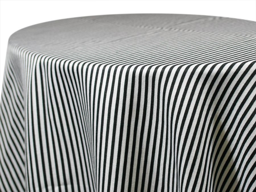 Premium Print — Morgan Stripe – Black
