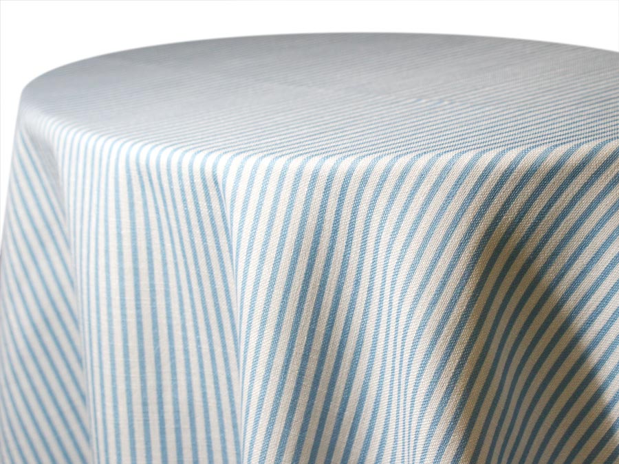 Premium Print — Morgan Stripe – French Blue