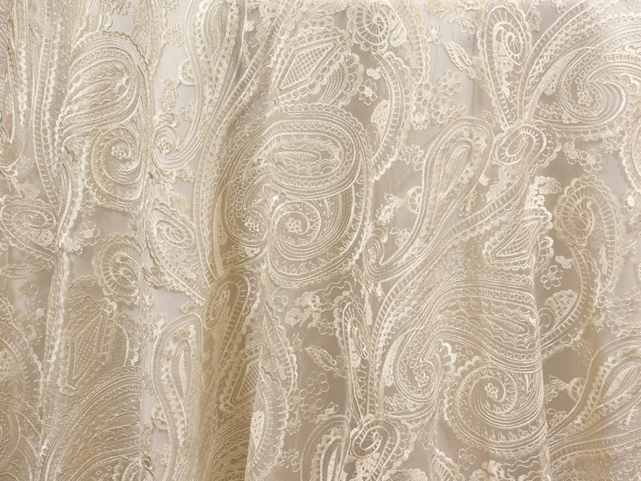 Paisley Lace — Ivory