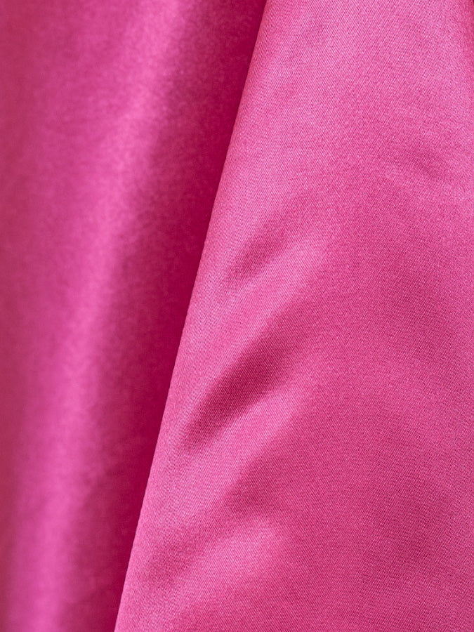 Poly Satin — Hot Pink