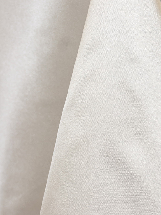 Poly Satin — Ivory