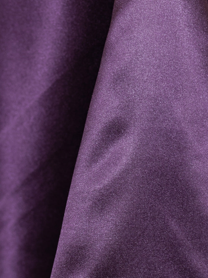 Poly Satin — Plum