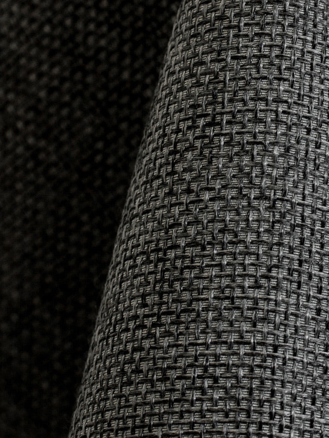 Rattan Weave — Charcoal