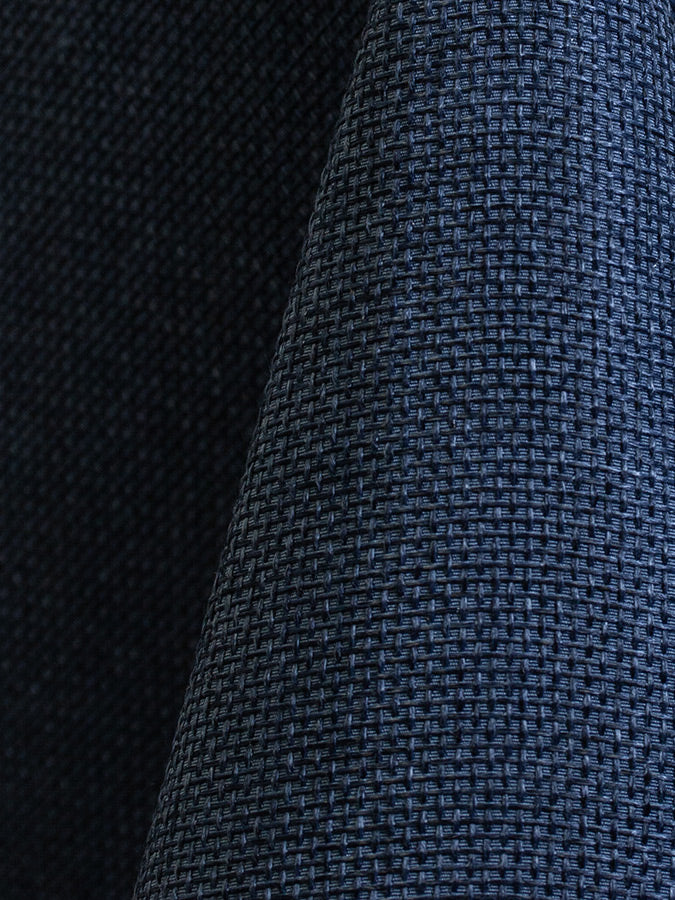 Rattan Weave — Navy