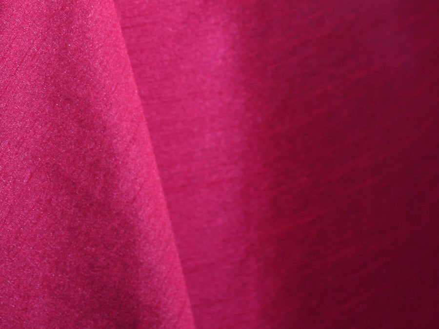 Supernova Shantung — Burgundy