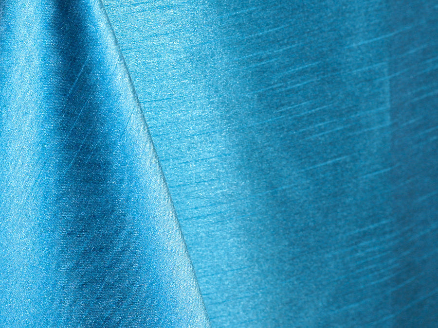 Supernova Shantung — Turquoise