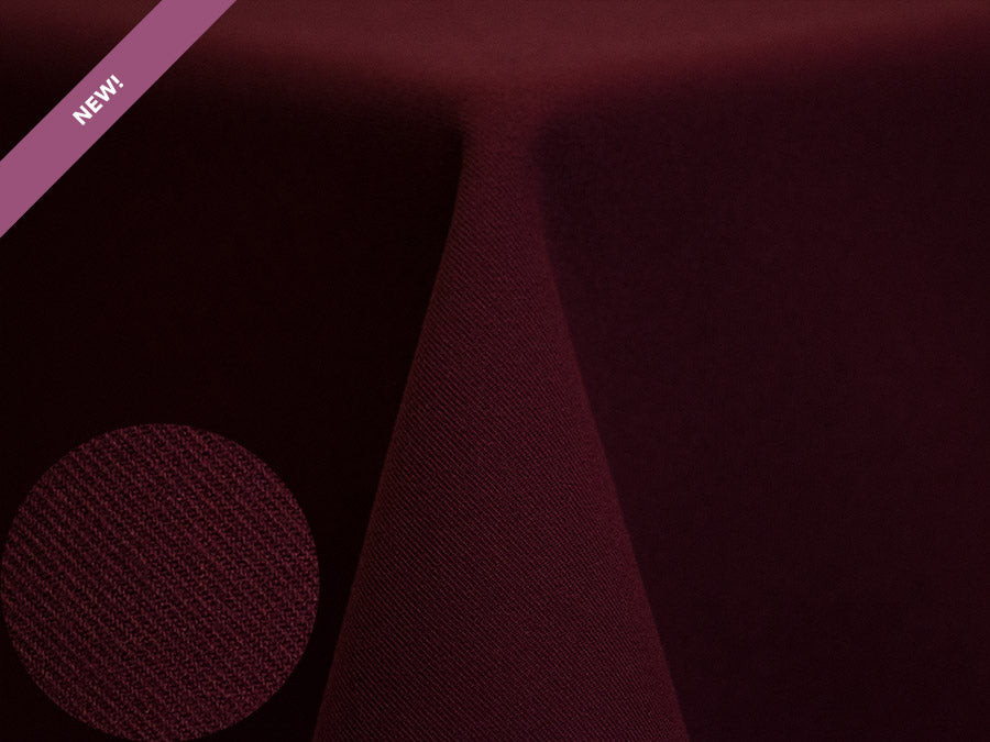 Twill — Burgundy
